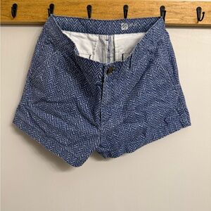 GAP Navy Patterned Women's Bermudas